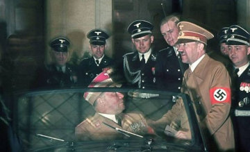 Zeldzame foto's van Hitler